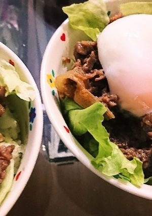 コストコの簡単温玉のせプルコギ丼☆*。-レシピのメイン写真