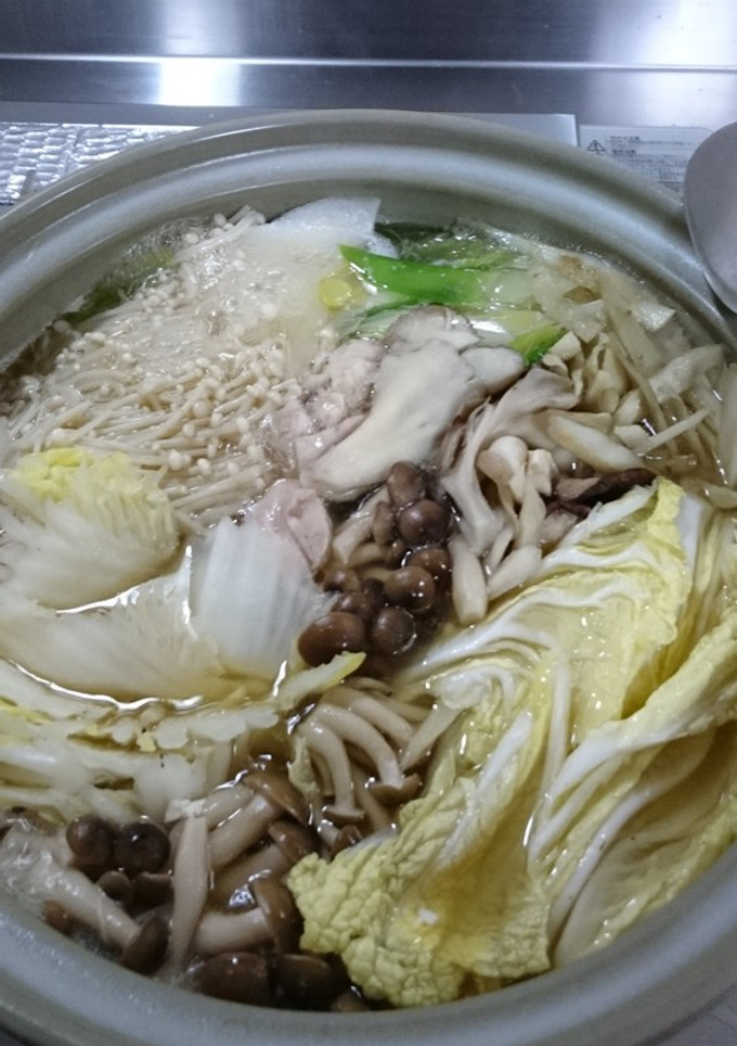 きのこ&鶏&ごぼうのスープ-レシピのメイン写真
