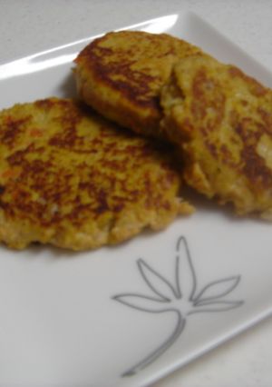 ふわふわ根菜ハンバーグ-レシピのメイン写真