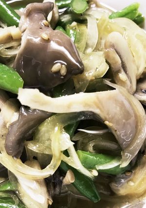 KALDIサラダの旨たれでひらたけマリネ-レシピのメイン写真