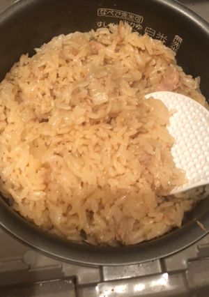 大根飴の残りで、大根とツナの炊き込みご飯-レシピのメイン写真