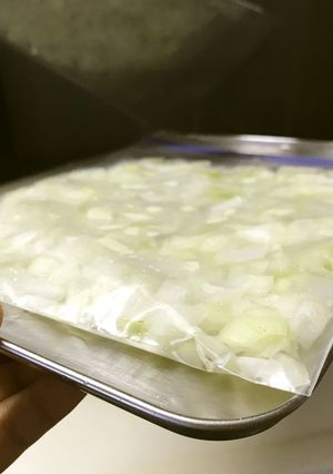 冷凍玉ねぎの作り方-レシピのメイン写真