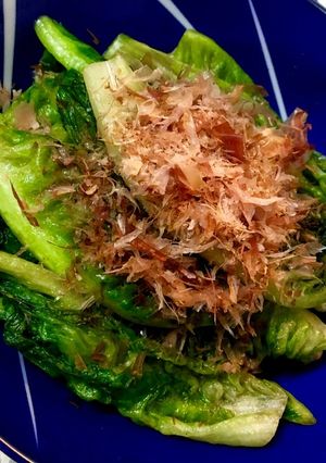 ロメインレタスの煮びたし-レシピのメイン写真