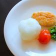 和風わんバーグドライきのこスープがけ