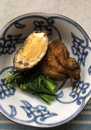 きんちゃく卵のソース煮-レシピのメイン写真