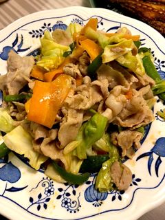 豚バラのピリ辛野菜炒め-レシピのメイン写真
