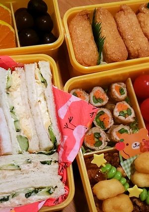 2018　運動会のお弁当-レシピのメイン写真