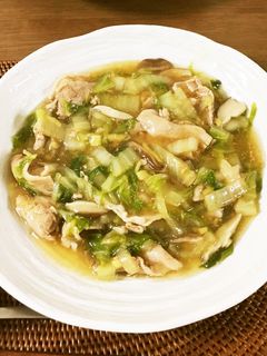 めんつゆ簡単!白菜と豚肉のトロトロ炒め煮-レシピのメイン写真