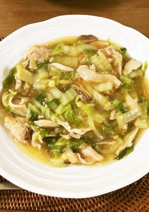 めんつゆ簡単！白菜と豚肉のトロトロ炒め煮-レシピのメイン写真