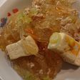 うちの鉄板、春雨たっぷり麻婆豆腐
