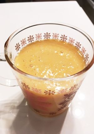 秋の味☆柿の豆乳スムージー-レシピのメイン写真