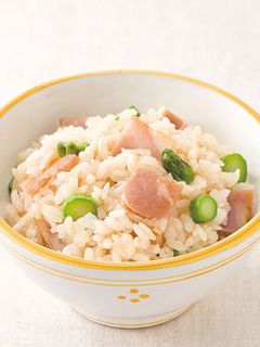 アスパラベーコンの混ぜごはん-レシピのメイン写真