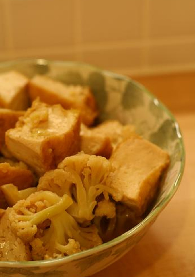 厚揚げとカリフラワーの優し～い煮物❤-レシピのメイン写真