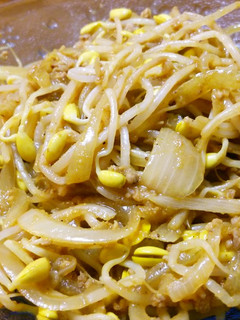 豆もやし&玉ねぎのカレー炒め。-レシピのメイン写真