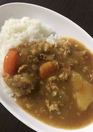市販のルーを使わない！米粉のカレー-レシピのメイン写真
