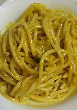 残り物でカレークリームパスタみたいなの-レシピのメイン写真