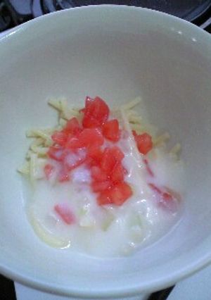 離乳食・中期■トマトクリームスパゲティー-レシピのメイン写真