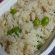 生落花生と銀杏の炊込みご飯・おこわ風