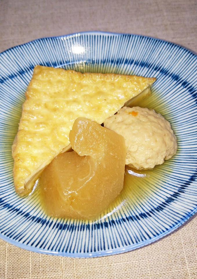 美味！はやとうりと厚揚げの煮物-レシピのメイン写真
