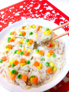 (*´︶`*)焼売✤フライパンだけ~❤-レシピのメイン写真