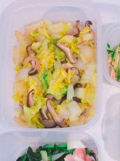 白菜としいたけのバター醤油炒め-レシピのメイン写真