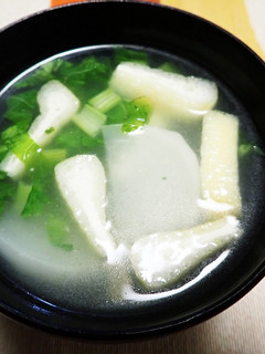 蕪と薄揚げのスープ生姜風味-レシピのメイン写真