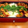 豚キムチと甘辛薩摩芋のチーズタッカルビ風