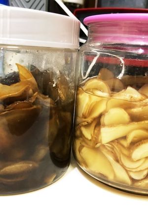覚書しょうがシロップ 二種 加熱、非加熱-レシピのメイン写真