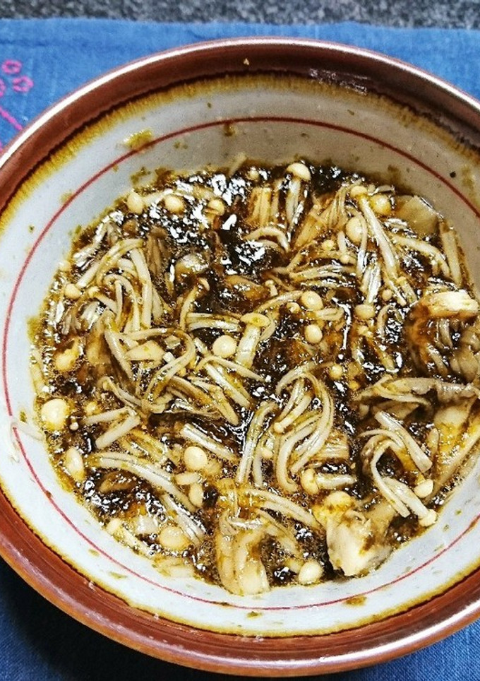 茸の海苔佃煮和え-レシピのメイン写真