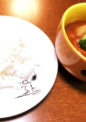 デミグラスとトマト缶で☆ハヤシライス-レシピのメイン写真