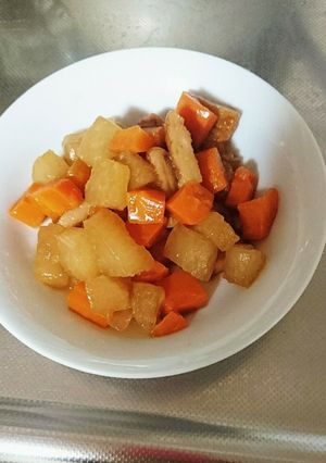 大根、人参、さつまあげのコロコロ煮-レシピのメイン写真
