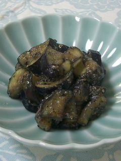 ごはんがすすむ☆なすのごまみそ和え-レシピのメイン写真