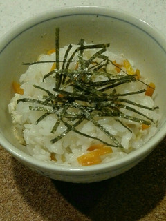 減塩 こんぶ茶で炊き込みご飯-レシピのメイン写真