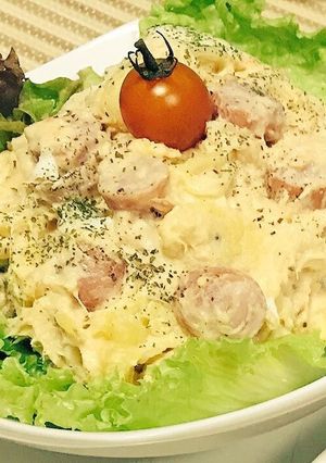 晩酌に!我が家のポテトサラダ-レシピのメイン写真