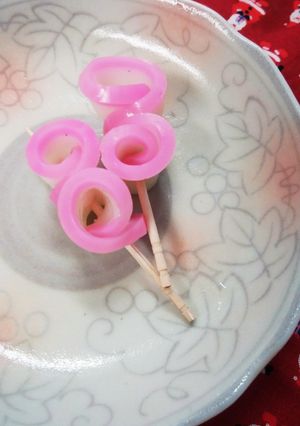 ☆お弁当の隙間に蒲鉾飾り☆-レシピのメイン写真