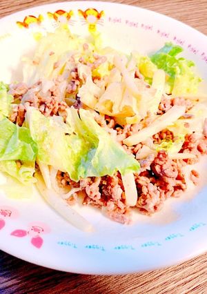 【時短】大根とひき肉のマヨサラダ-レシピのメイン写真