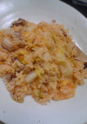 簡単豚キムチチャーハン-レシピのメイン写真