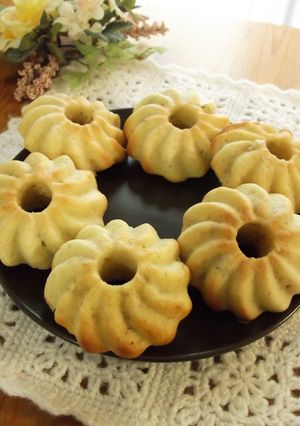 バナナのヘルシー焼きドーナツ-レシピのメイン写真
