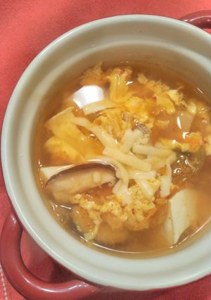 簡単なのに本格派♡キムチスープ♡-レシピのメイン写真