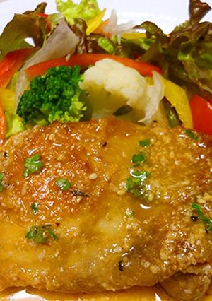 【受験生応援】チキンソテー甘酸っぱソース-レシピのメイン写真