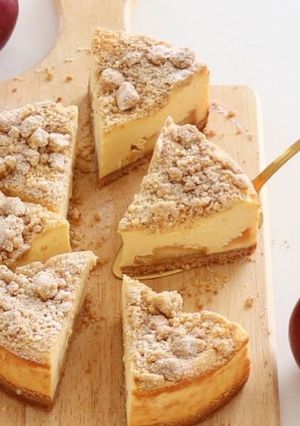 アップルクランブルチーズケーキ-レシピのメイン写真