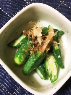 オクラのわさび漬け-レシピのメイン写真