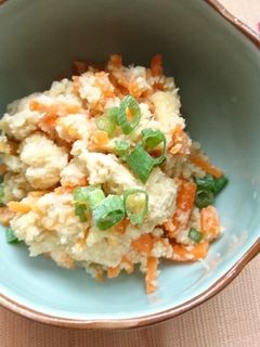 ドライおからで簡単おから煮-レシピのメイン写真
