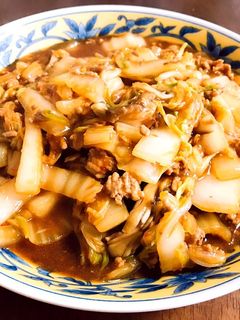 白菜の回鍋肉あんかけ☆-レシピのメイン写真