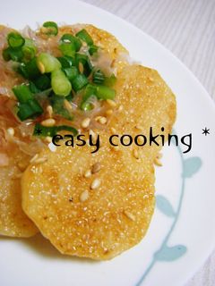 長いも♡ごま油で焼いてめんつゆでジュワ~-レシピのメイン写真
