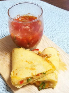 チキンケサディーヤ-レシピのメイン写真