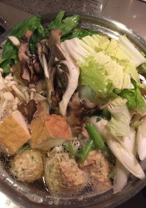 簡単！冷蔵庫のお野菜で一人鍋-レシピのメイン写真