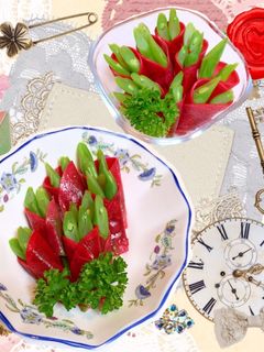 インゲンのくるり大根巻き-レシピのメイン写真