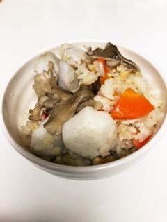 里芋の炊き込みご飯-レシピのメイン写真