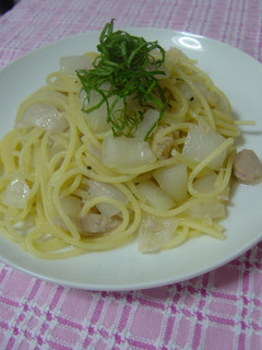 新玉ねぎとシーチキンの☆パスタ-レシピのメイン写真